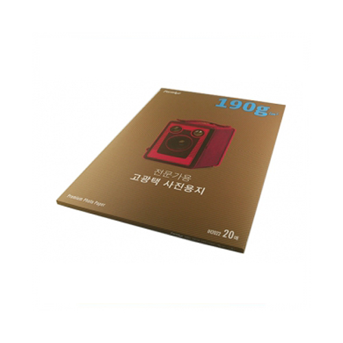 폼텍 광택포토용지 IH-2022 A4 20매 190g