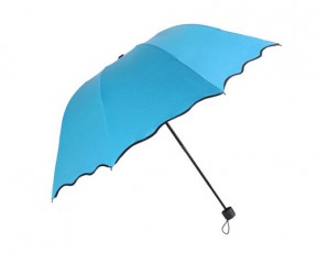 레이니플라워 3단 우산-블루