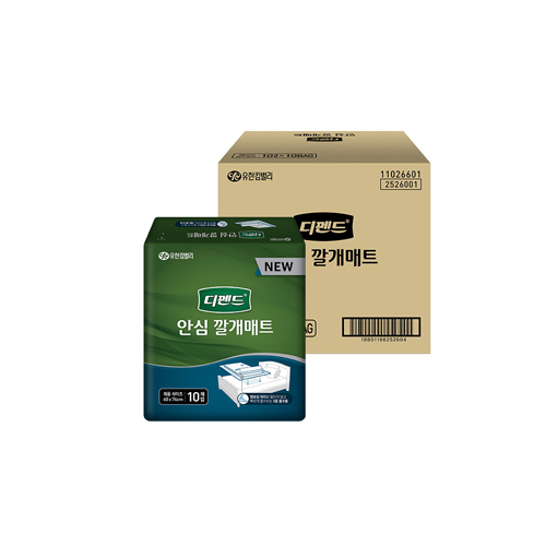 디펜드 안심 깔개매트 10매 x 10팩 (1박스)
